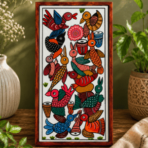 Heritage Birds & Drums Folk Frame